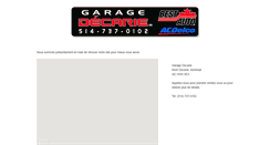 Desktop Screenshot of garagedecarie.com